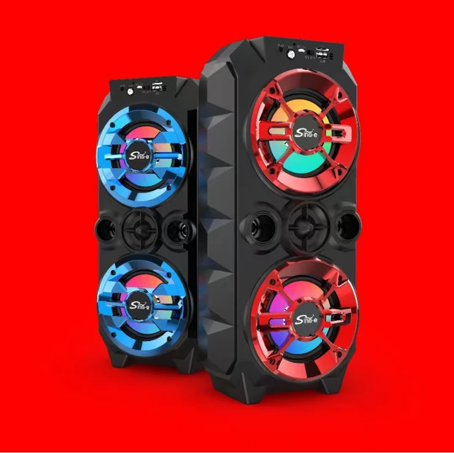 Compre Zqs8223 Altavoz Del Partido 40w Altavoz Bluetooth Inalámbrico Al  Aire Libre Super Bass Altavoz Karaoke Bass Sonido Con Luz Rgb Tws 8  Pulgadas y Altavoz Del Bluetooth, Altavoz Del Partido, Altavoz