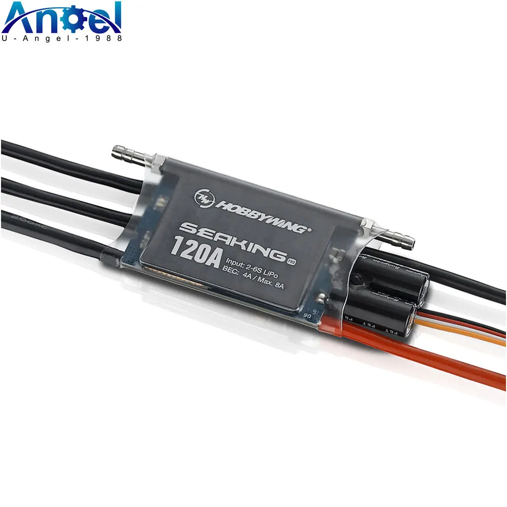 New Hobbywing Seaking Pro 120a Waterproof Brushless Speed Controller