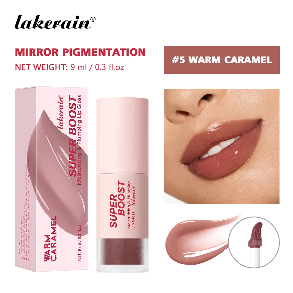 HydraGlow Plumping Lip Gloss - Long-Lasting Shine & Fresh Sensation