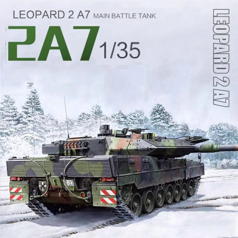 

Military Assembly Model 1/35 Modern German Leopard 2A7 Main Battle Tank