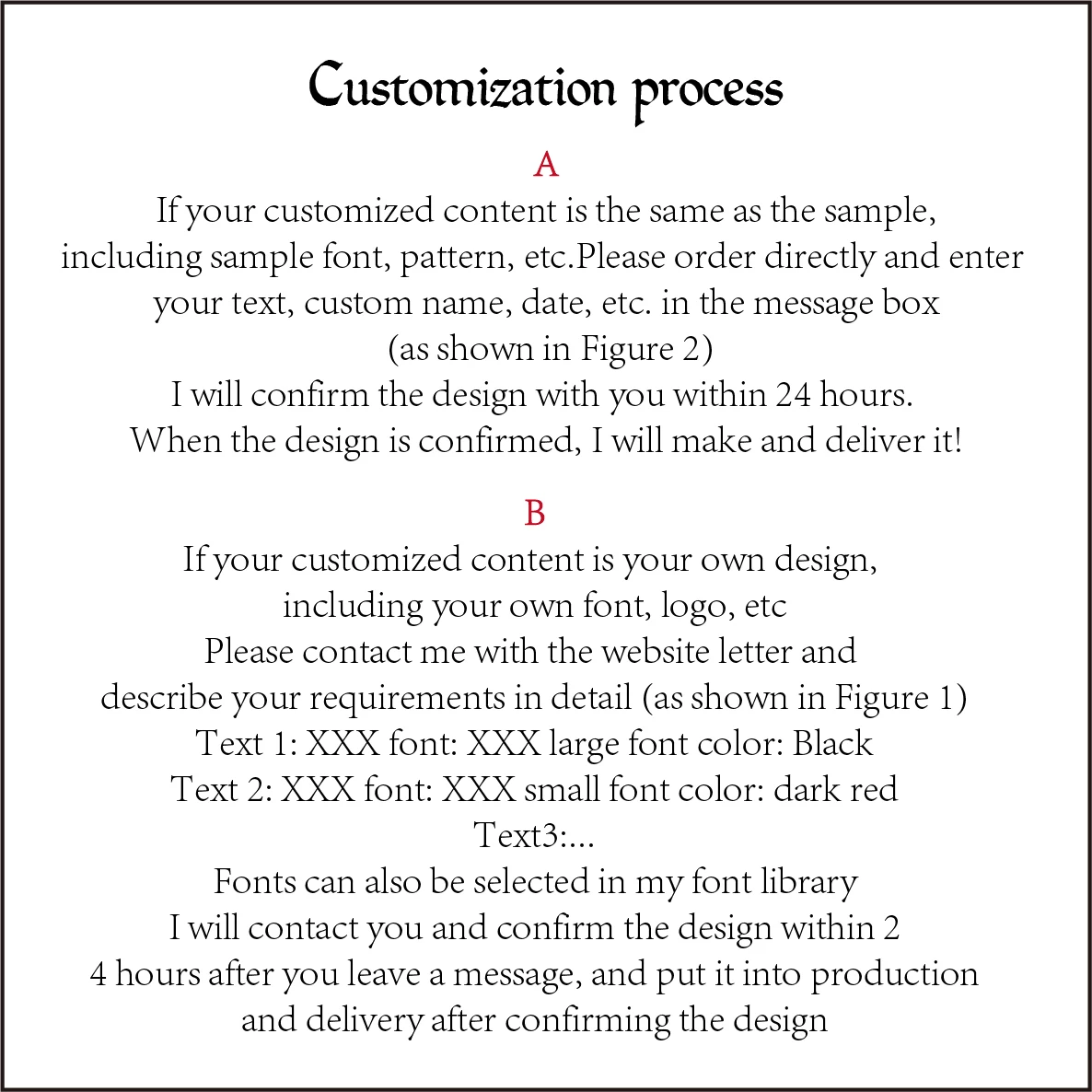 Description Picture 2 of itemBY6-35mm Diameter 100pcs White Text Print Kraft paper Hang Tags Private Label Garment Accessories Price Tags For The Store