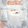 Bread Maker- 2-Pound Programmable Machine w 19 Settings & 13-Hour Delay Timer- Automatic 3 Mode Crust 2