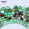 Natural Australia Chrysoprase Loose Beads for Jewelry Making Bracelets Necklace Earrings DIY Accessories Wholesale 4 6 8 10mm 6