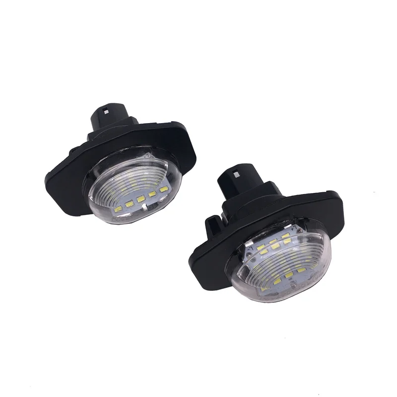 

2PCS 12V LED LED Number Plate Lamp License Plate Lights For Toyota Corolla Auris Alphard Sienna Wish Scion XB XD Urban