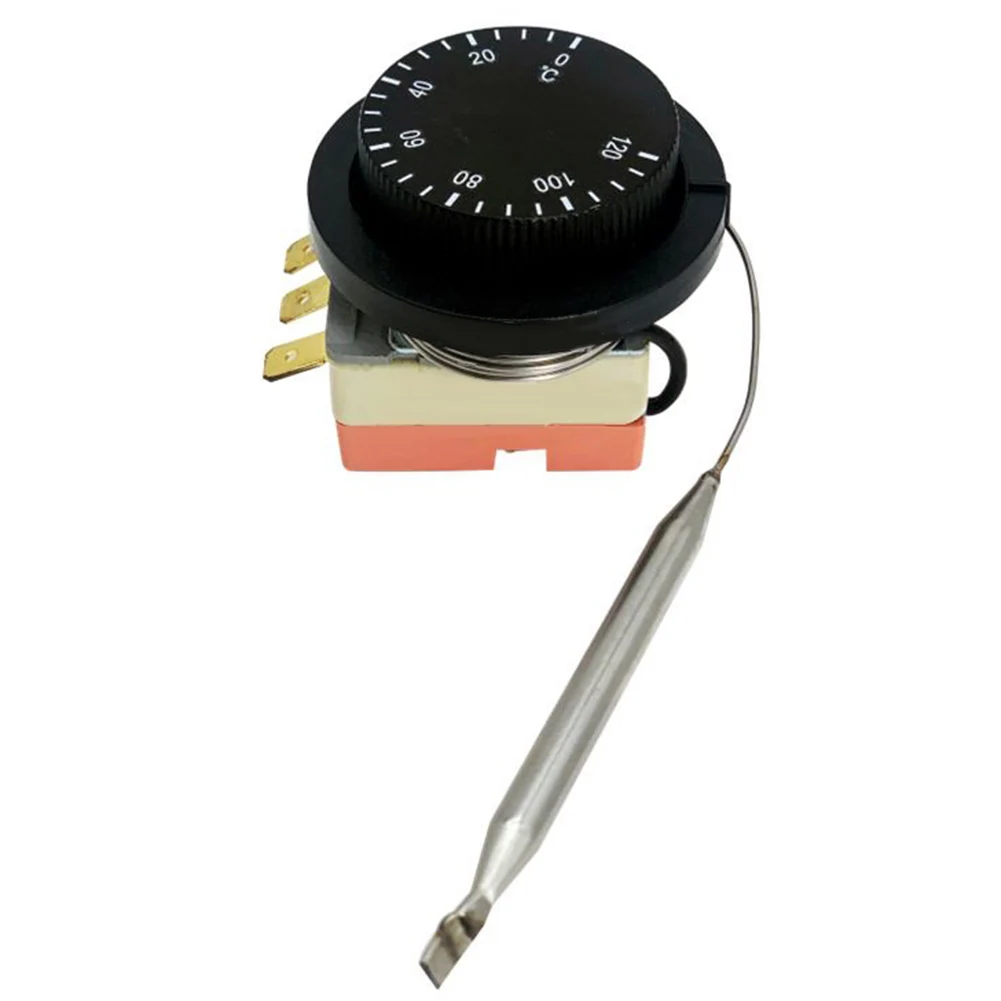 

0-120 °C Temperature Controller Built-in Thermostat For Air Conditioning Ventilation Technology Knob Thermostat