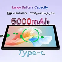 Android 15 Tablet 10.4 Inch 8-Core Processor 16GB RAM 128GB ROM 1TB TF Card Expand 5G/2.4G WiFi 5MP+8MP Camera Tablet Bundle - Image 5