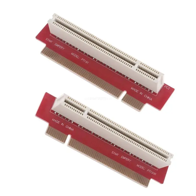 

PCI Male to Female Riser Extension Card Adapter 90 Degree Angled Type 32bit Dropship