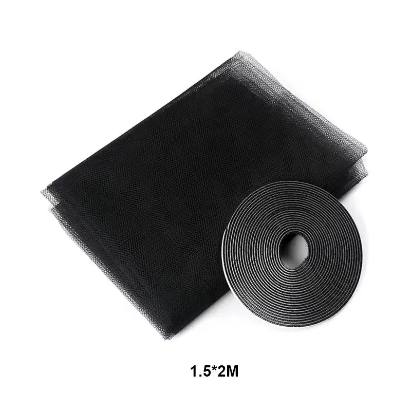 Indoor Insect Fly Screen Curtain Mesh Bug Mosquito Netting Door Window window screen curtain