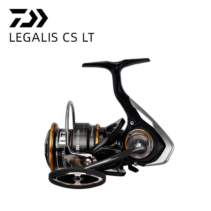Spinning Fishing Reels Daiwa Reel LEGALIS CS LT Spinning Fishing Reels 6+1BB Max Drag 12KG Spinning Wheel ZAION V Body