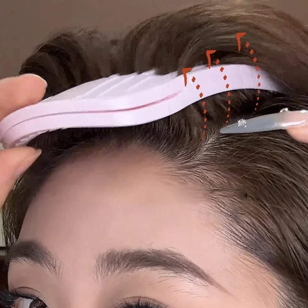 Portable 3/6Teeth Fluffy Hair Roots Clips Comb Lazy Hair Top Styling Curling Barrel Korean Hairs Clip Volume Wind Sculpting Comb
