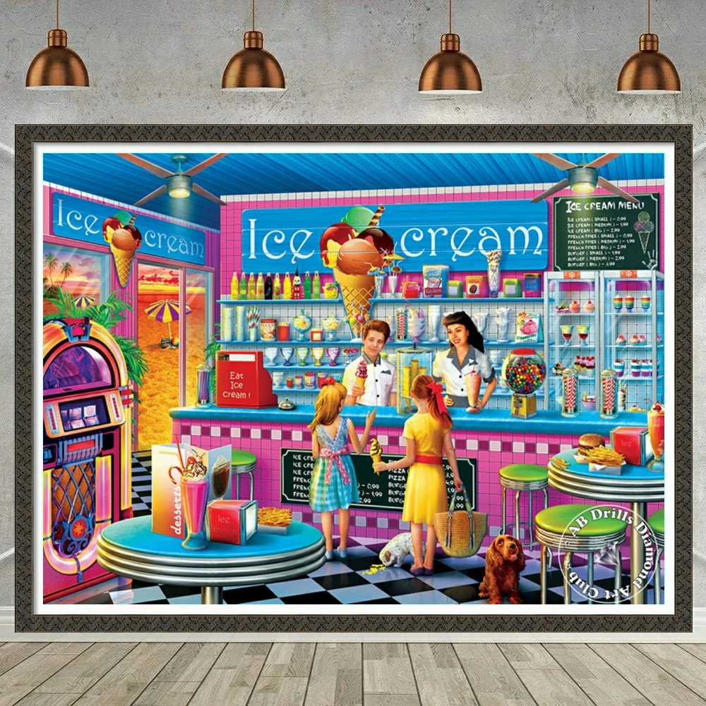 ダイヤモンドアートクラブ Cupcake Bakery キット Cupcake Bakery – Diamond Art Club