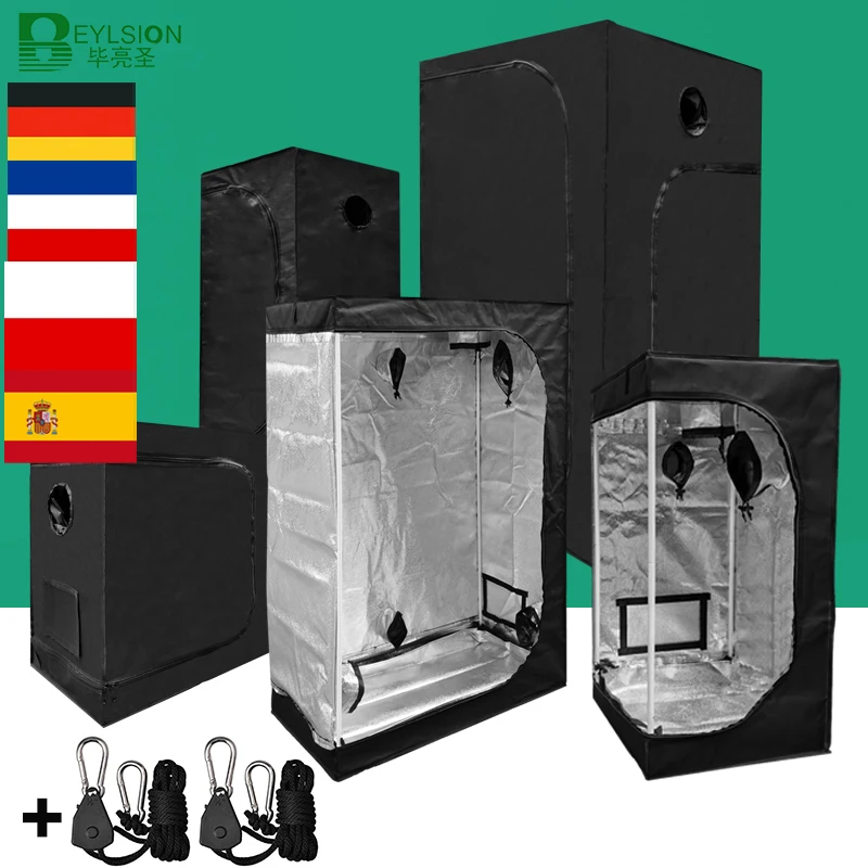 BEYLSION Grow Ing เต็นท์พืช Grow กล่องเต็นท์ Grow กล่อง Room Dark สำหรับ Hydroponics Grow Light Green House โรงงานในร่มสวน 1