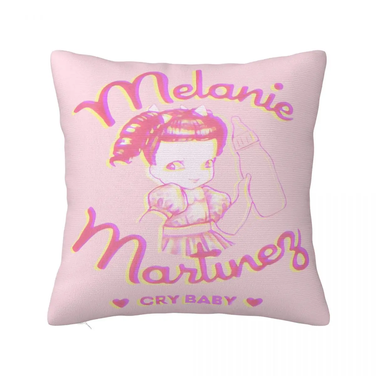 

Melanie Martinez Cry Baby Pillowcase Polyester Cushion Cover Decoration Singer Pillow Case Cover Home Square 40*40cm