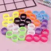 4Pcs/lot Sweat-absorbing Band Fixed Stretchable Handle Silicone Tennis Racket Grip Ring Handle Closure Rubber Tennis Accessories 2