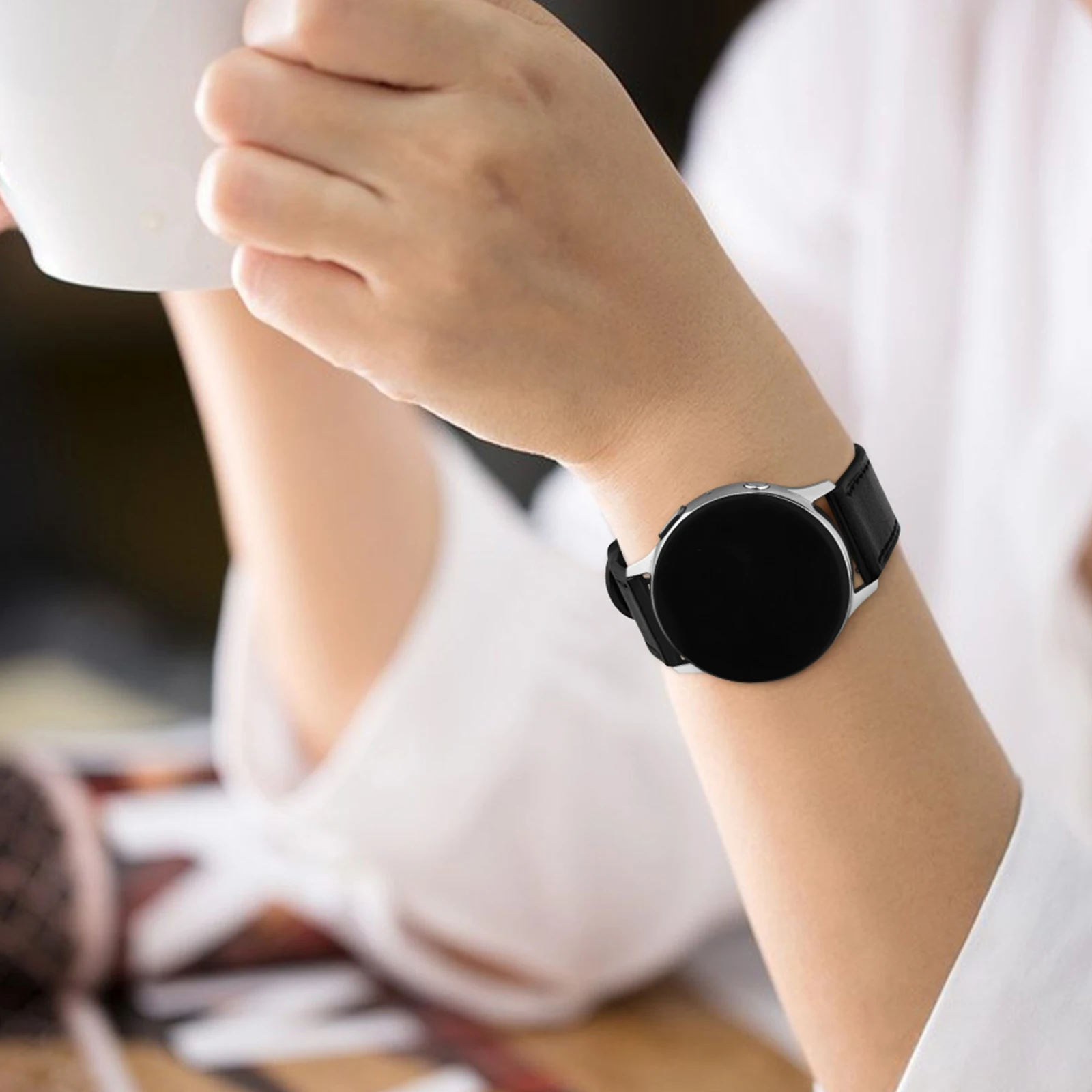 Premium 20mm Leather Watch Band Strap