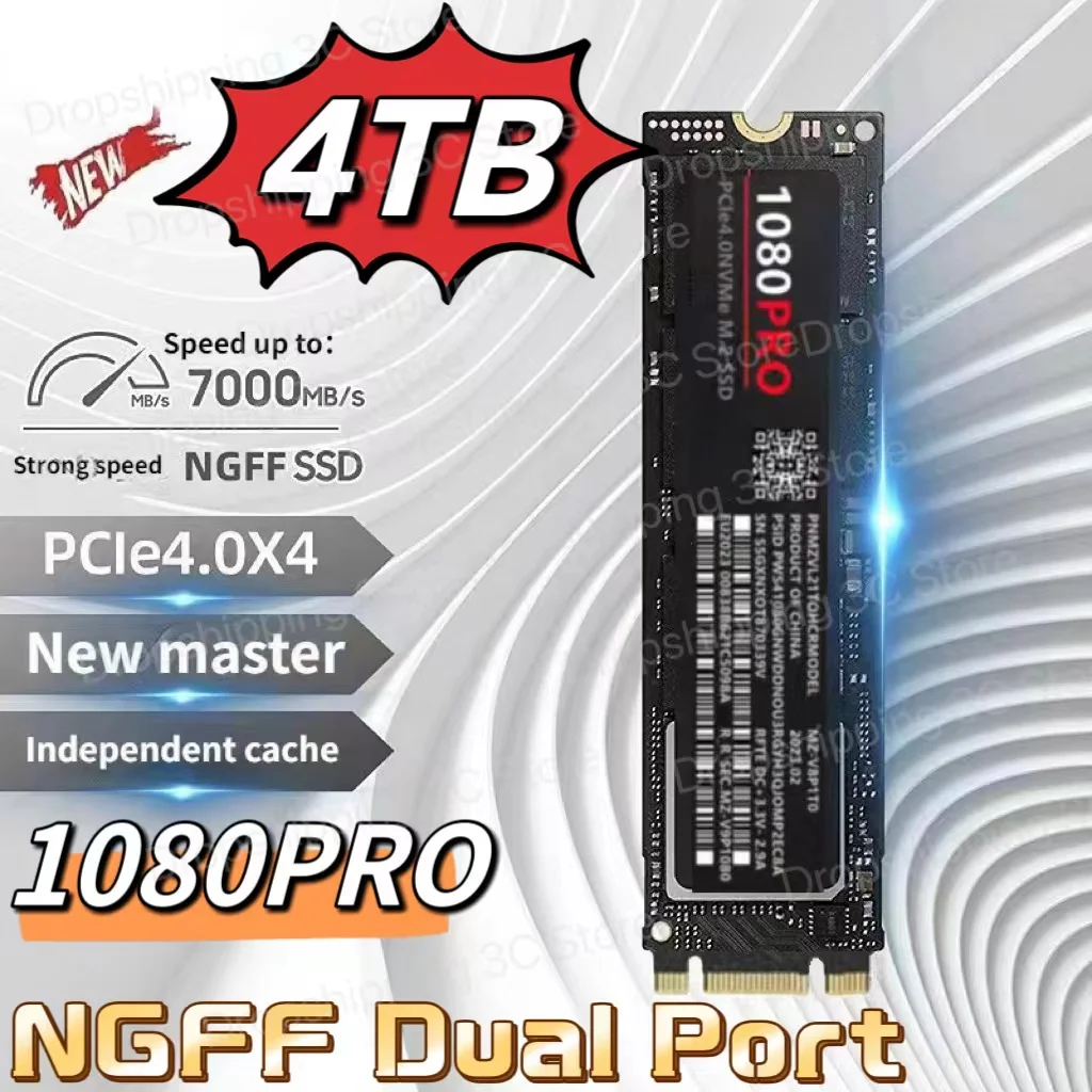 内蔵型SSD V-NMSSD 1080 PRO NVMe M.2 SSD4TB 2024 New Internal 1080 PRO SSD 2-4 TB PCle 4.0 M.2 2280 NVMe