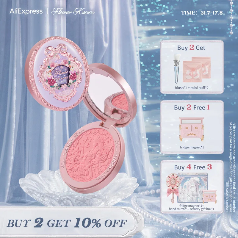 Flower Knows 3個 Flower Knows - Midsummer Fairytales Hand Mirror - 3 Colors