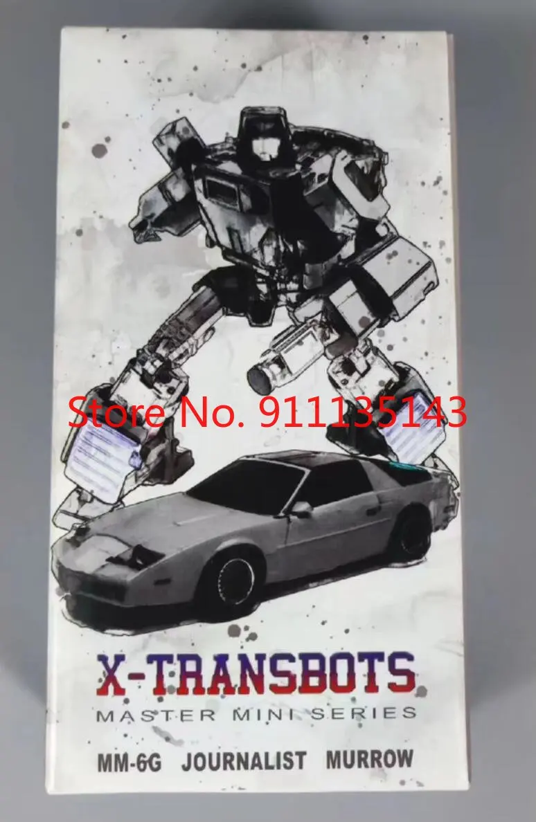X TRANSBOTS MM VI G MM 6G Jornalista Murrow 3rd Party Transformation