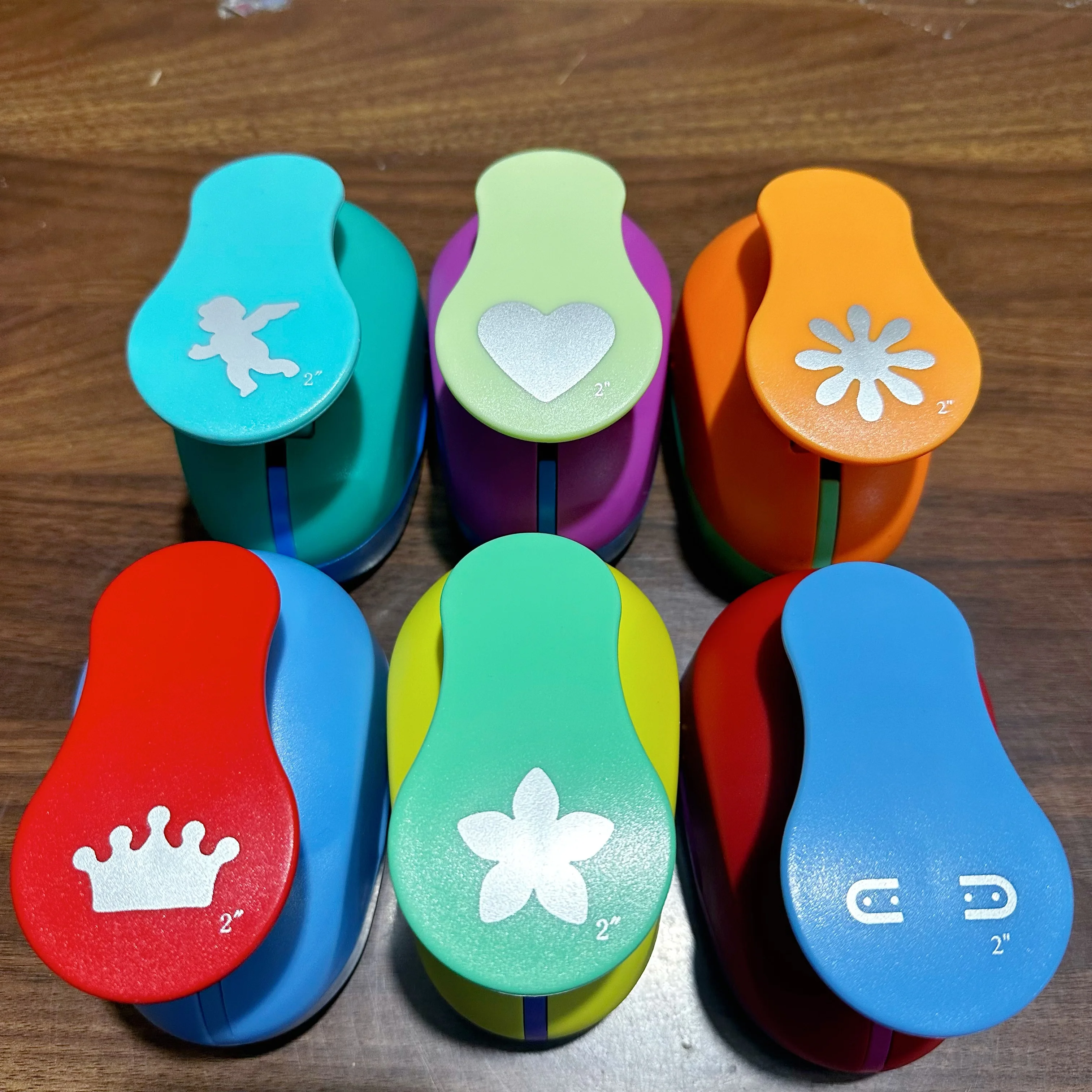 Paper punch hole punching tools paper craft punch 4.5cm-5cm flower furador diy paper cut eva foam maker puncher scrapbooking labor saving for kid hole punch DIY handmade