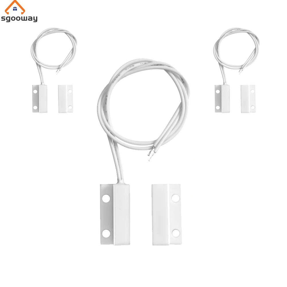 

magnetic contact wired Door Sensor for alarm alarm door detector free shipping