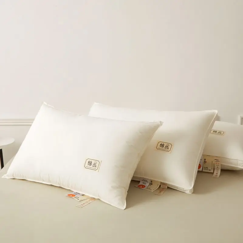 Hotel Pillows Specifically Designed for Cervical Spine Protection and Sleep Aid Home Use Dormitory Single Pillow Core 48x74cm 3