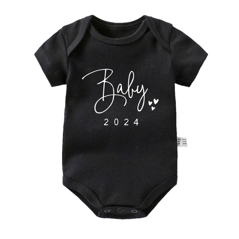 Announcement 2024 Newborn Baby Bodysuits Rompers