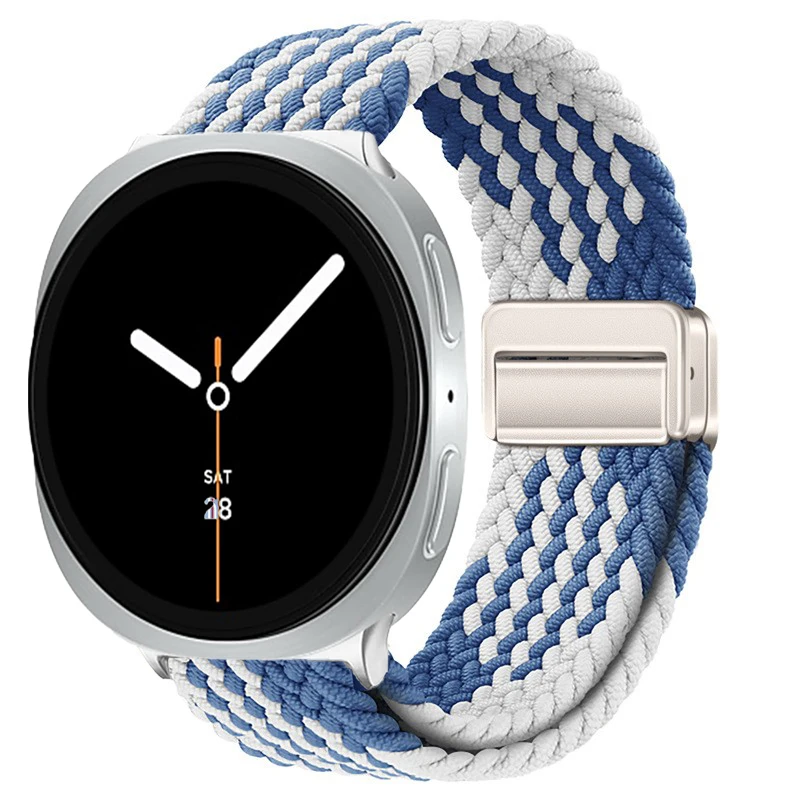 Magnetic Nylon Weave Strap Bracelet