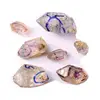 one piece Rough Natural Enhydro Quartz Point With Moving Water Bubbles 5