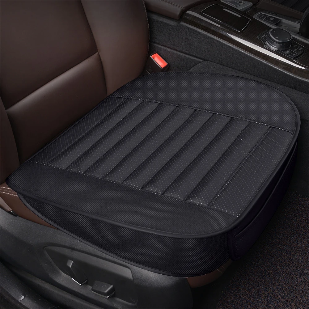 

Universal Car Seat Cushion Waterproof Wear-resistant High Elastic Soft Cushion With Front Pocket Storage Breathable Seat Cover