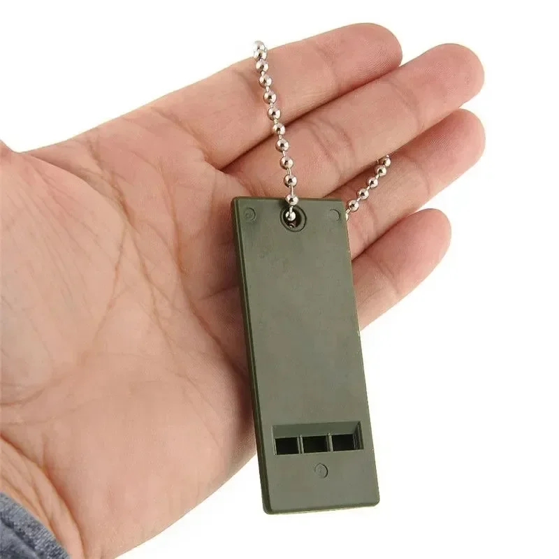 Survival Whistle 3-Frequency High Decibel Portable Outdoor Multiple Audio Camping Emergency Hiking Accessories Edc Tool