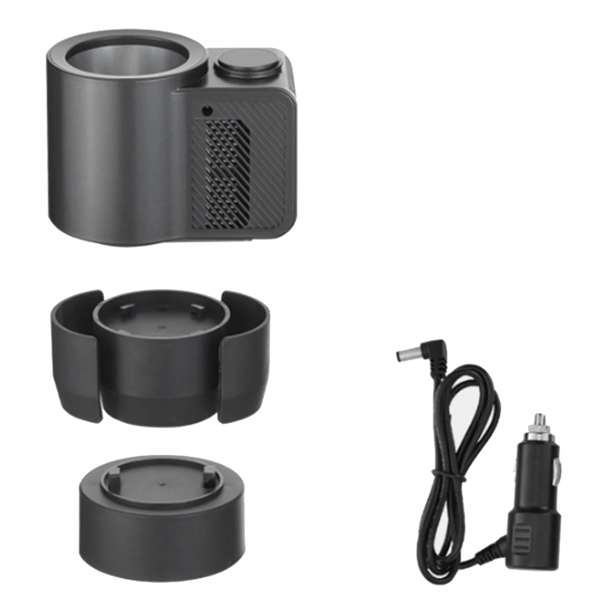 

12V Car Smart 2-In-1 Heating Cooling Cup Intelligent Beverage Holder Cooling Heating Cup with Temperature