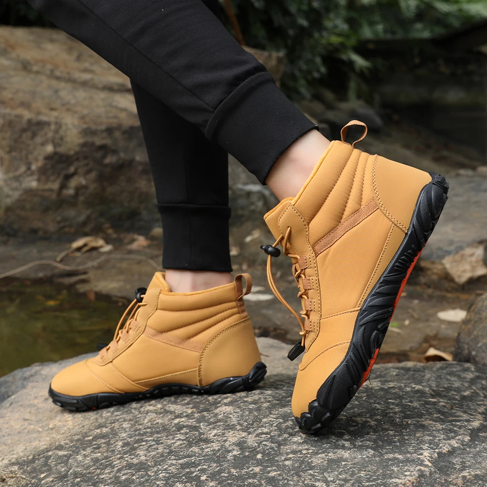 Bottes D'hiver Chaudes Imperméables - Pour Homme/femme, Antidérapantes, Doublure Polaire