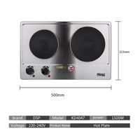 Portable Desktop Burner, Household Electric Stove, DSP Electric Stove, Kitchen Appliance, Hot Plate, Dual Control Infrared Stove 2