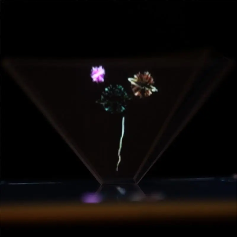 3D Hologram Pyramid Display Projector For Smart Mobile Phone