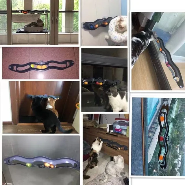 jouet pour chat Jouet éducatif interactif pour chat, attrape-balle – Image 6