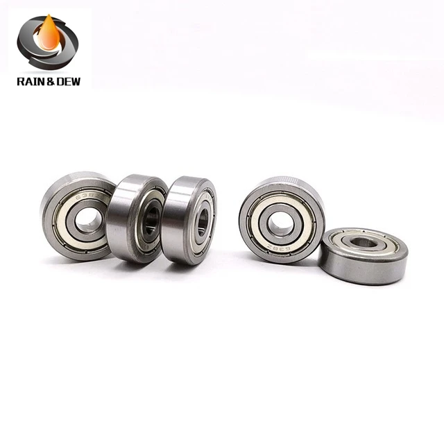 R4zz 베어링 R6zz R8zz ABEC-7 10PCS 이중 차폐 인치 소형 볼 베어링 R4z R6z R8z