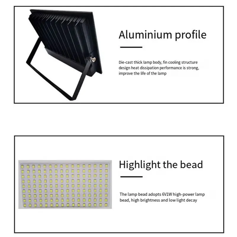 AEE2-LED 투광등 모션 센서 야외 조명 방수 반사판 투광등 LED 스포트라이트 정원 차고