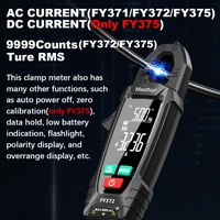 MASTFUYI pince multimètre de courant alternatif numérique 10000 compte multimètre ampèremètre testeur de tension amplificateur de voiture Hz capacité NCV Ohm outil 2
