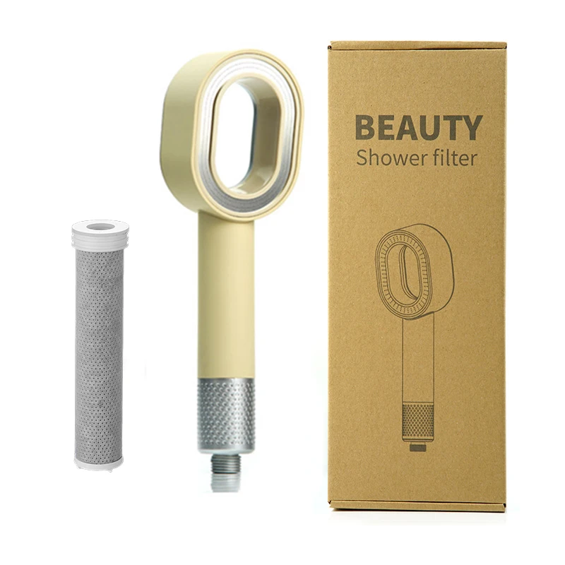 Filter Showerhead High Pressure Shower Head Water Saving Filtration Purification International Students Bathroom Accessories