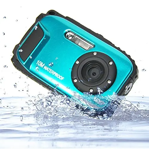 16MP HD 2.7-Inch Display Action Camera Digital Camera 10 Meters Water Resistance Winait Waterproof Digital Camera With TF
