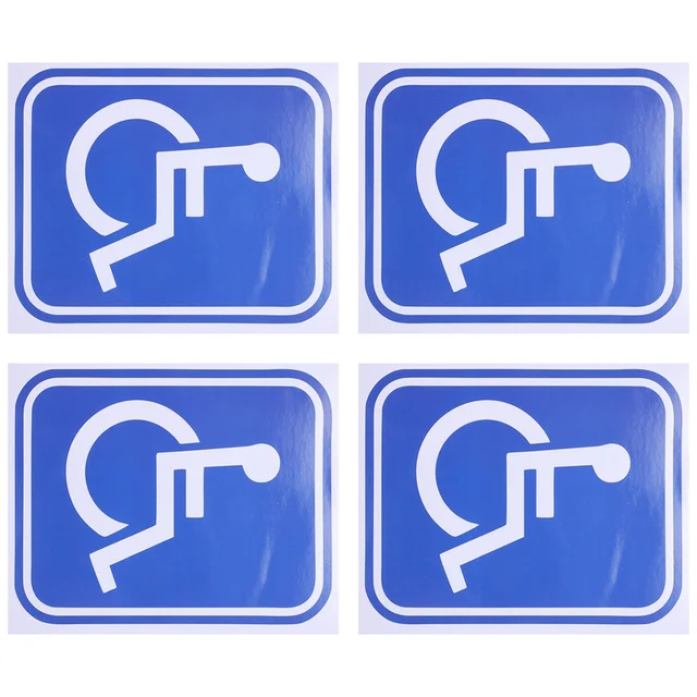Disabled Wheelchair Sticker Set 2