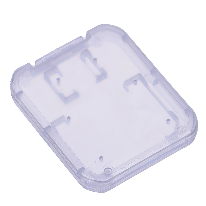 Clear Plastic Memory Card Case Stick Micro SD TF Card Storage Box Protection Holder 10pcs Transparent Memory Storage Boxes