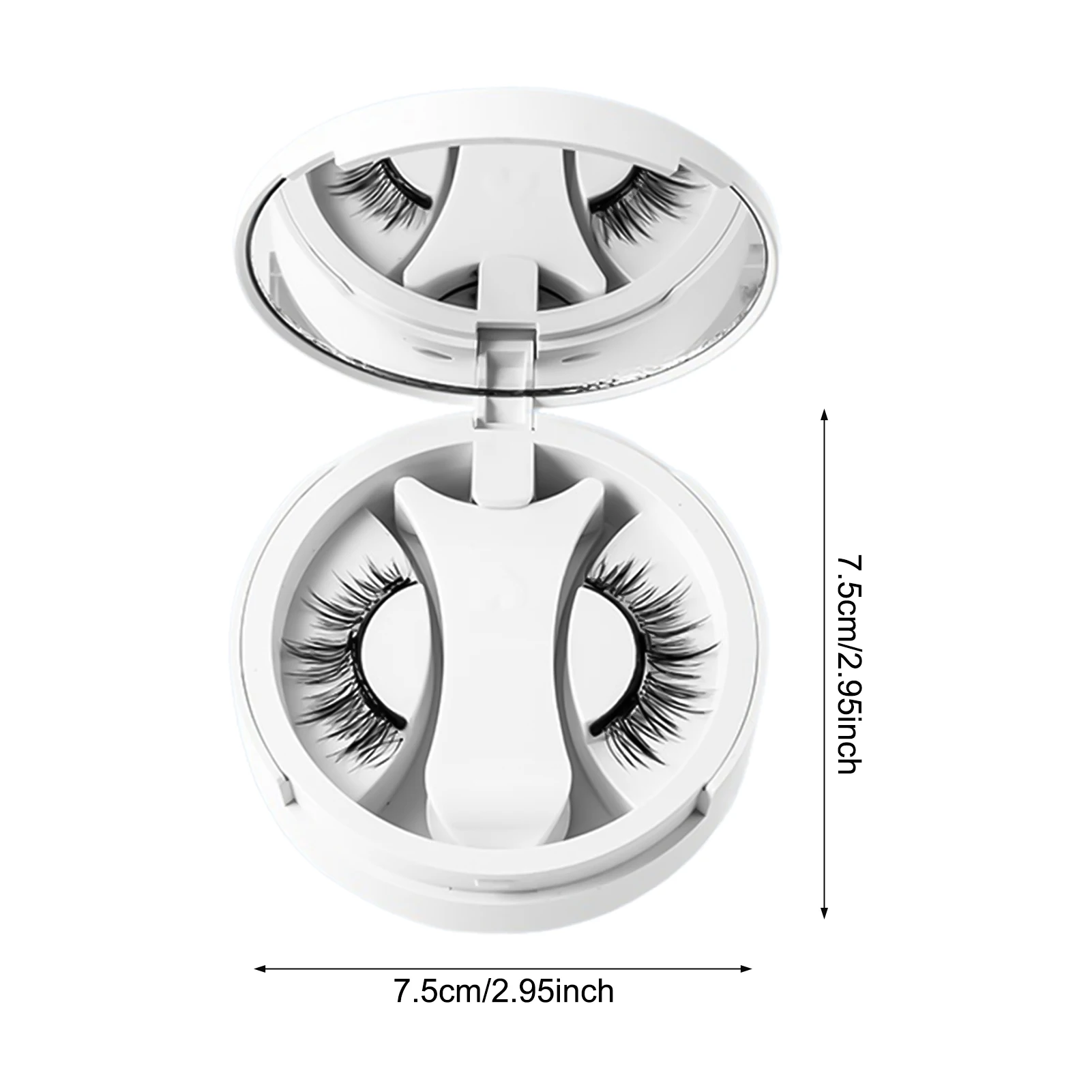 Reusable lashes strip Magnetic False Eyelashes natural Magnetic Lash extenstions Eye-Lifting Effect DIY Makeup supplies
