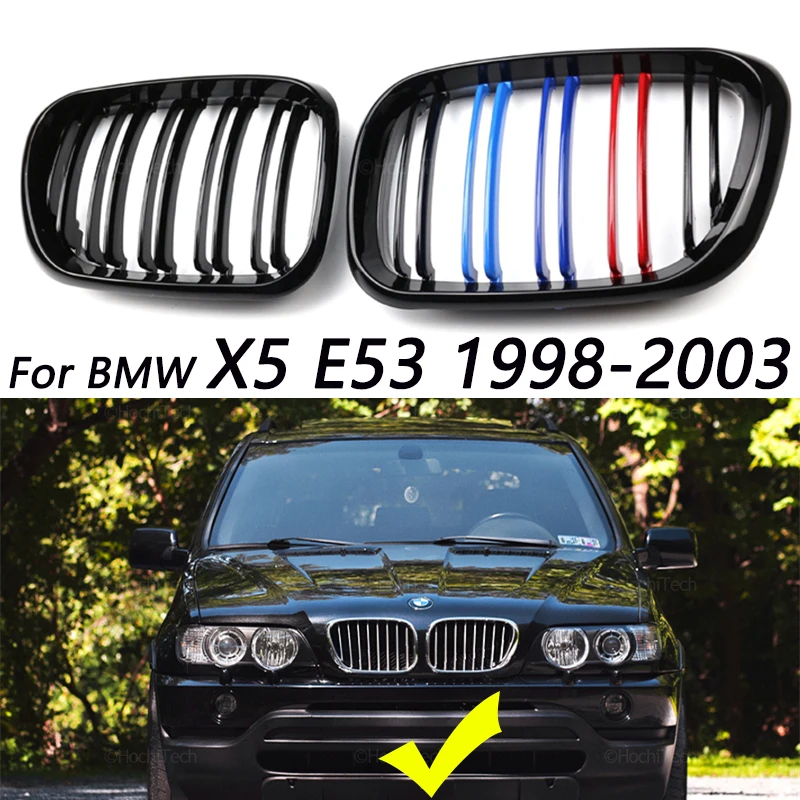 

Решетки для BMW X5 E53 Pre-LCI 1999 2000 2001 2002 2003, 1 пара