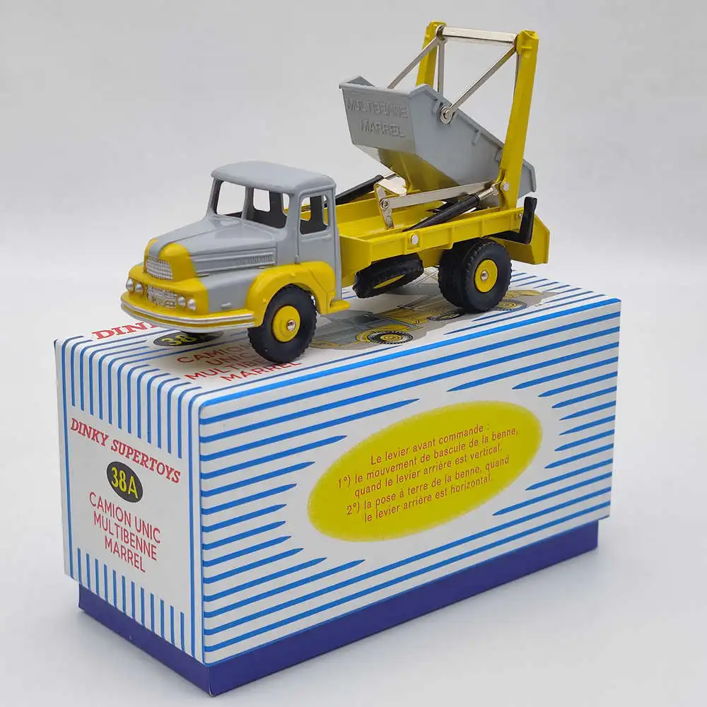 Lot De Lot De 2 Miniatures DINKY TOYS Au 1/43° Dont : - 38A Camion Unic Mult 49143