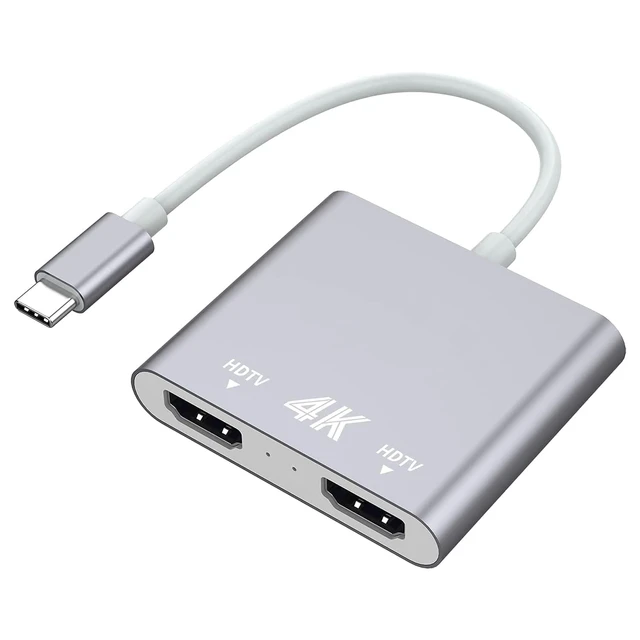 Câble adaptateur USB C vers VGA USB Type C pour Macbook / Chromebook / Acer  / Dell /