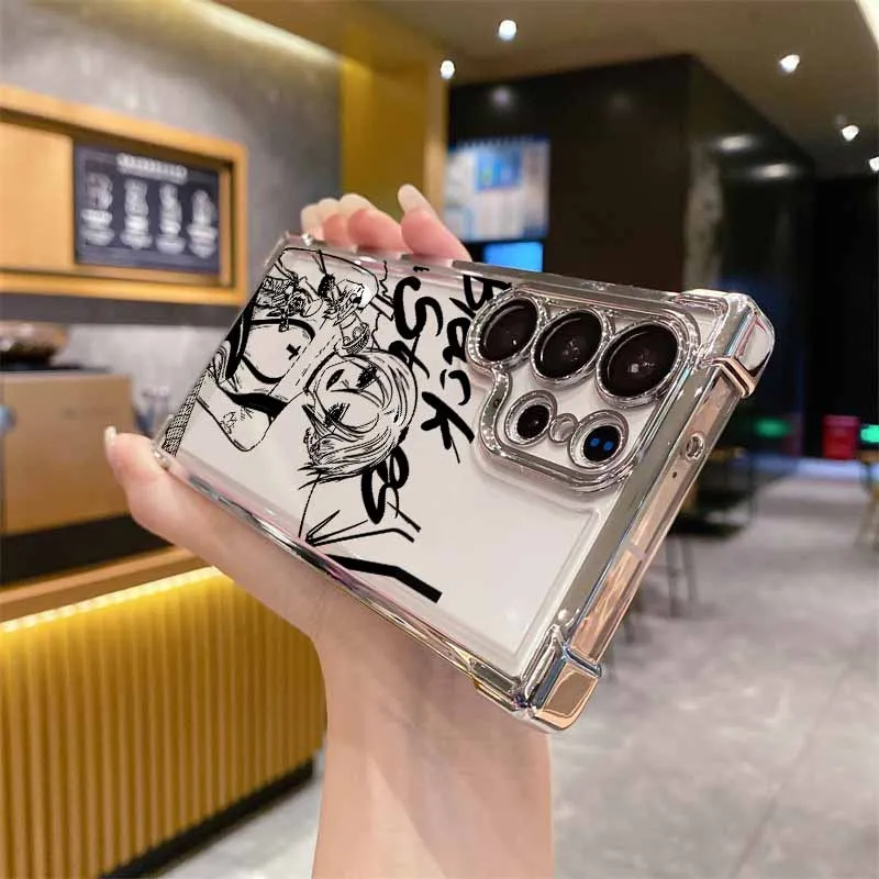 Stylish Cool Anime NANA Plating Anti-Fall Phone Case