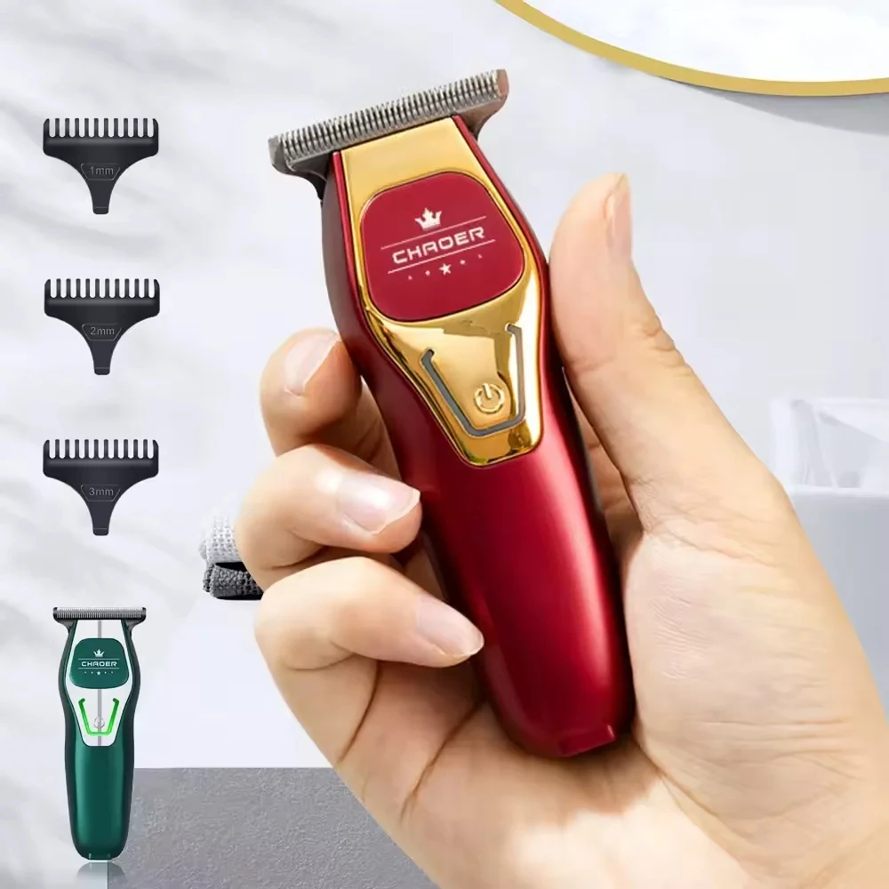Hair Clipper Mini Portable Electric Rechargeable Small Clipper Bald Head Trimmer Barber Haircut Shaver