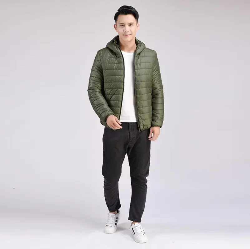 Ultra Light White Duck Down Jacket down jacket mens jacket Men Waterproof Casual Portable Outdoor Lightweight Padded Male Coats Jacket Autumn Winter