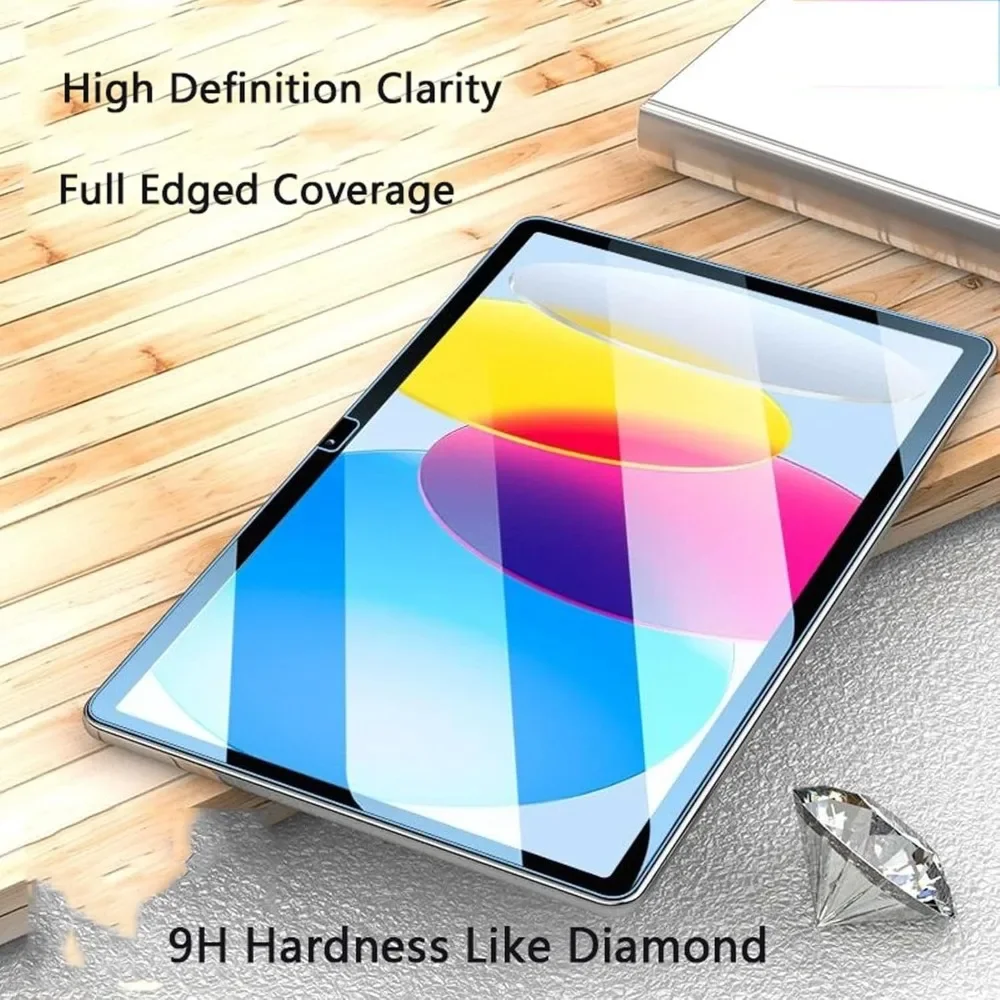 Tempered Glass for IPad 11th A16 2025 Screen Protector for IPad Air 11/Air 13 M3 HardnessProtective Film Easy Installation Kit